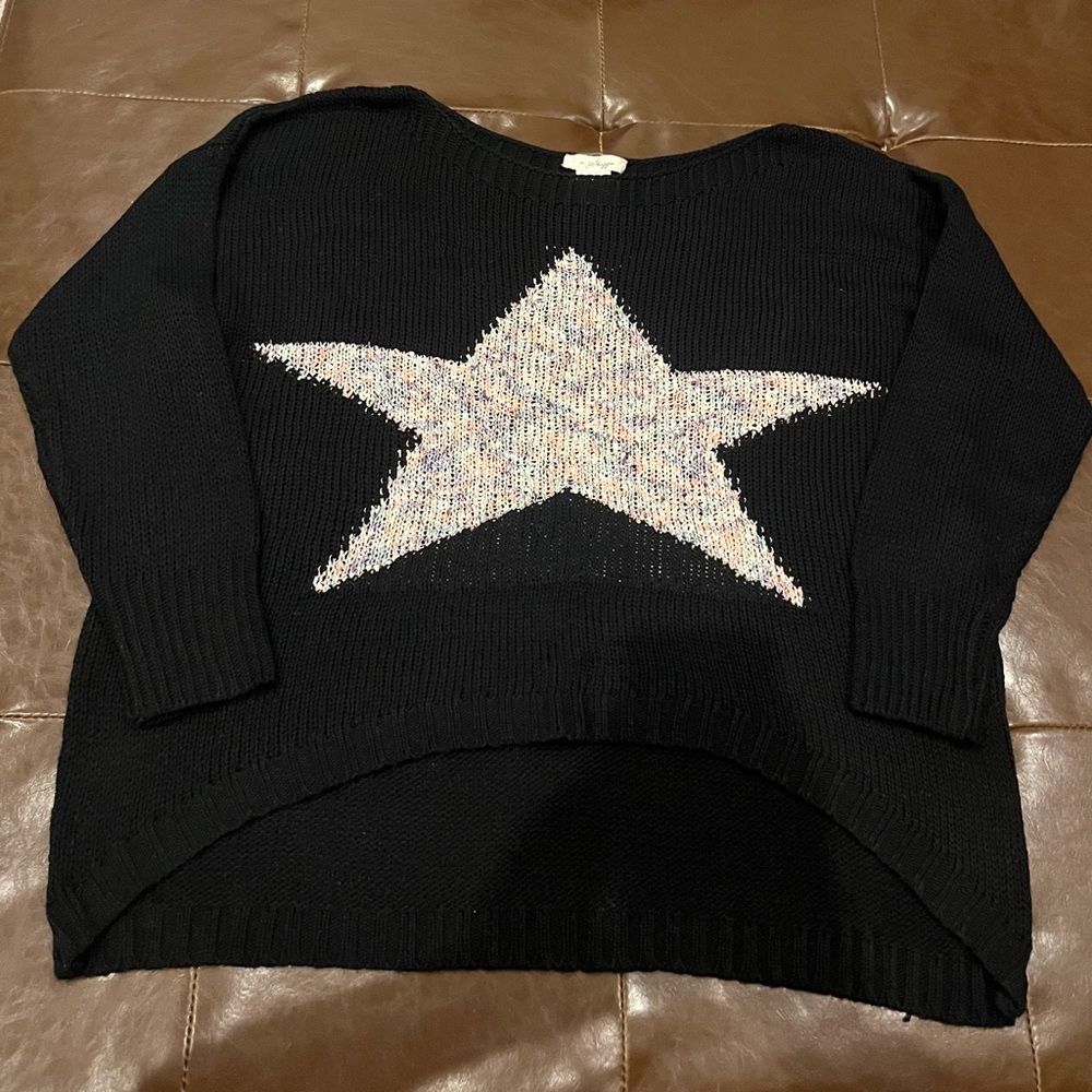 a Shappe boutique brand star sweater